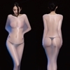 グレース セクシースリーピングバッグフルボディストッキング ホワイト
